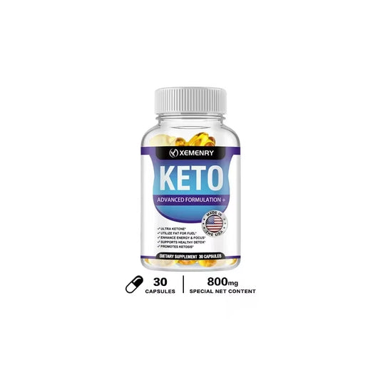 Natural Keto Supplement - Boosts Energy and Focus, Promotes Detoxification